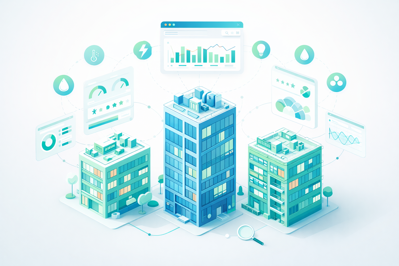 Bâtiment intelligent connecté — GTB